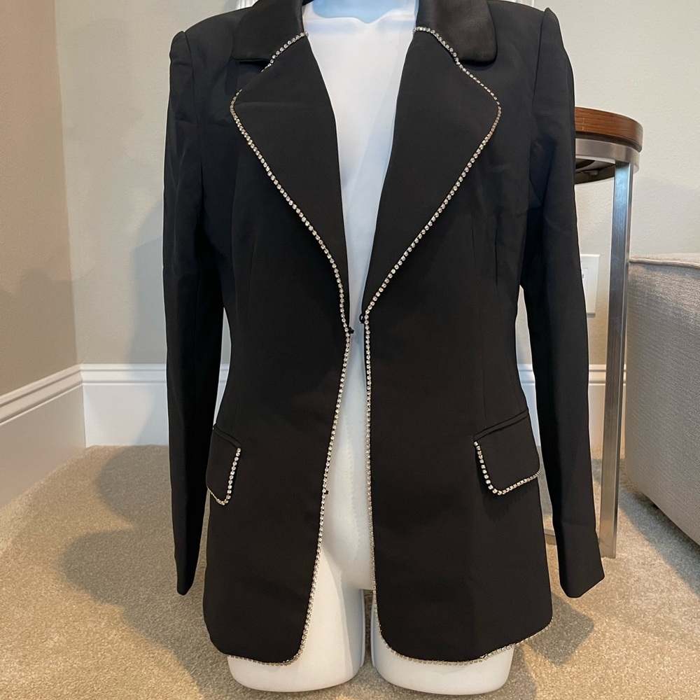 NWT Petal & Pup crystal embellished blazer S - Picture 2 of 10